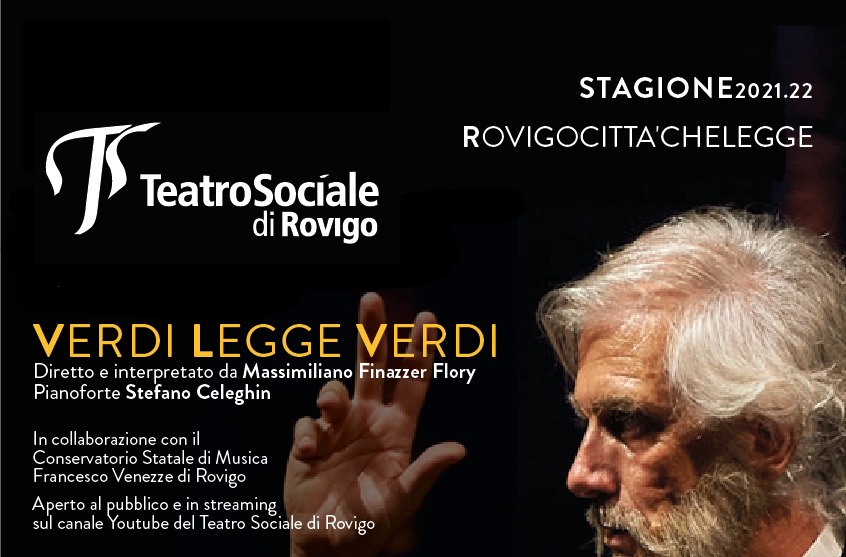 Verdi legge Verdi. Con Massimiliano Finazzer Flory e Stefano Celeghin