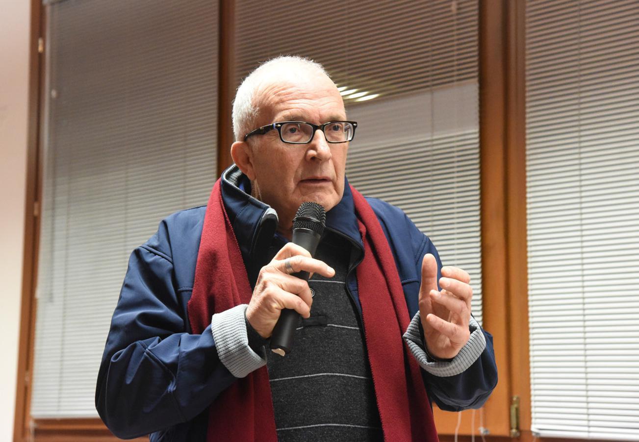 Don Giuliano Zattarin saluta San Martino e Beverare