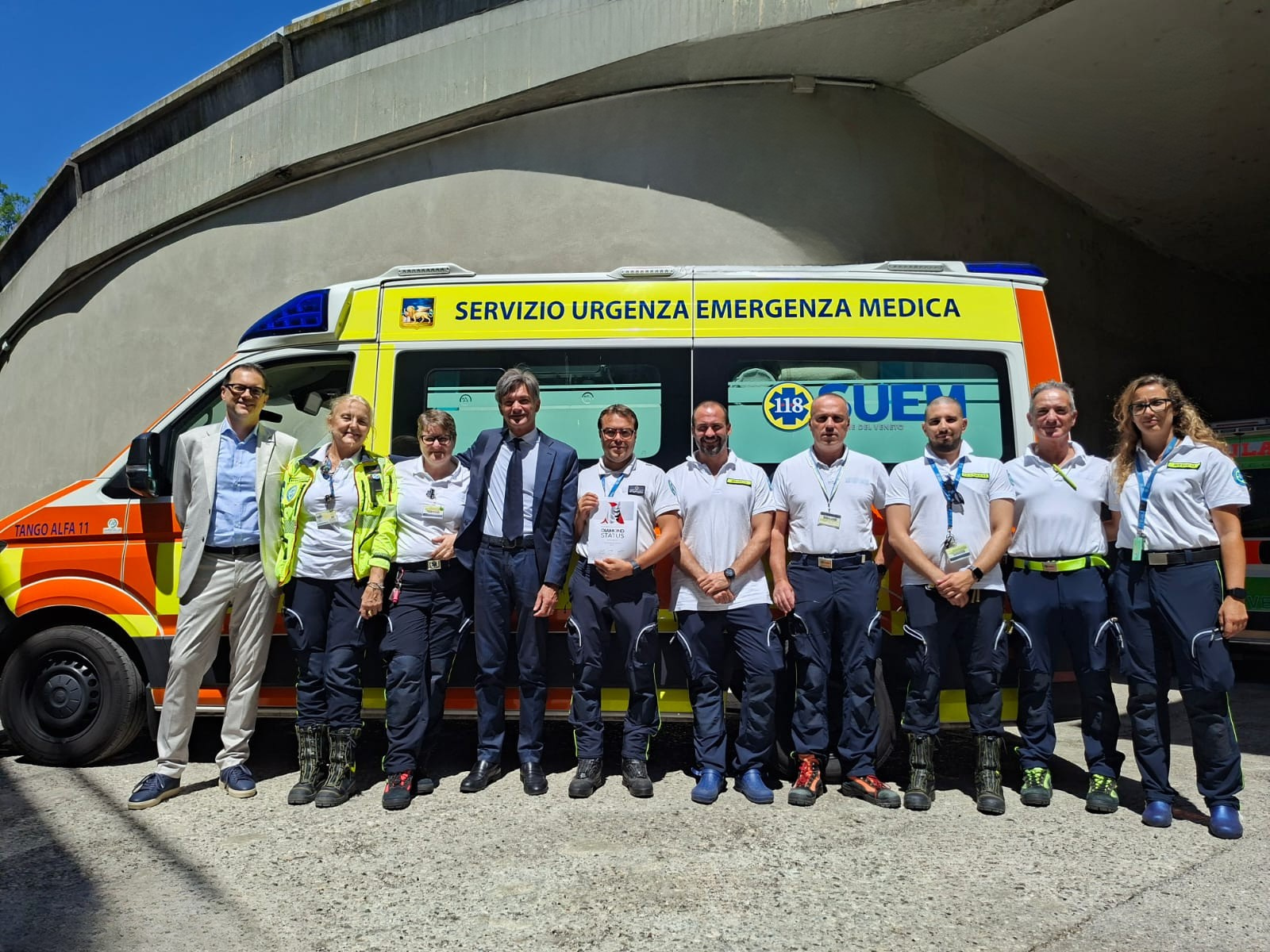 Aulss 5 Polesana, il Suem 118 raggiunge il massimo riconoscimento internazionale: livello DIAMOND degli EMS Angels Awards