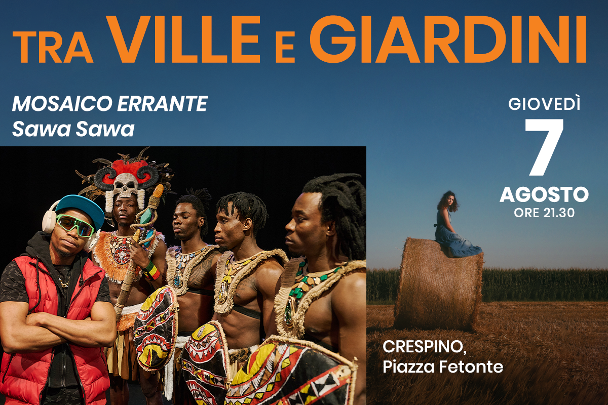 Tra ville e giardini 2025, a Crespino, coi “Black blues brothers”