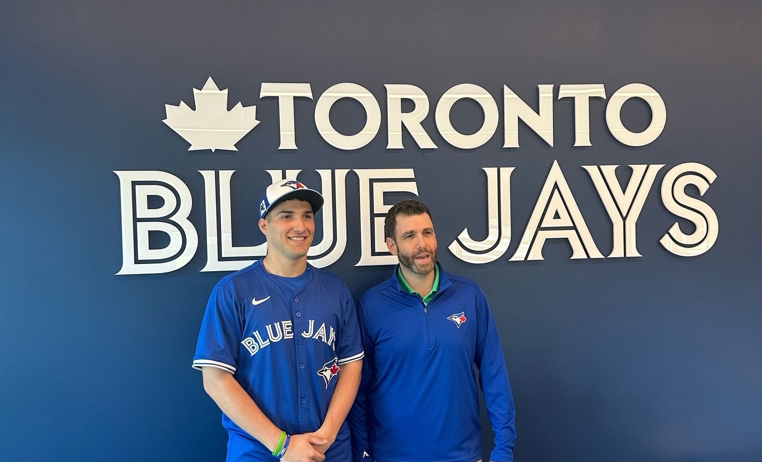Giacomo Taschin firma con la franchigia dei Toronto Blue Jays