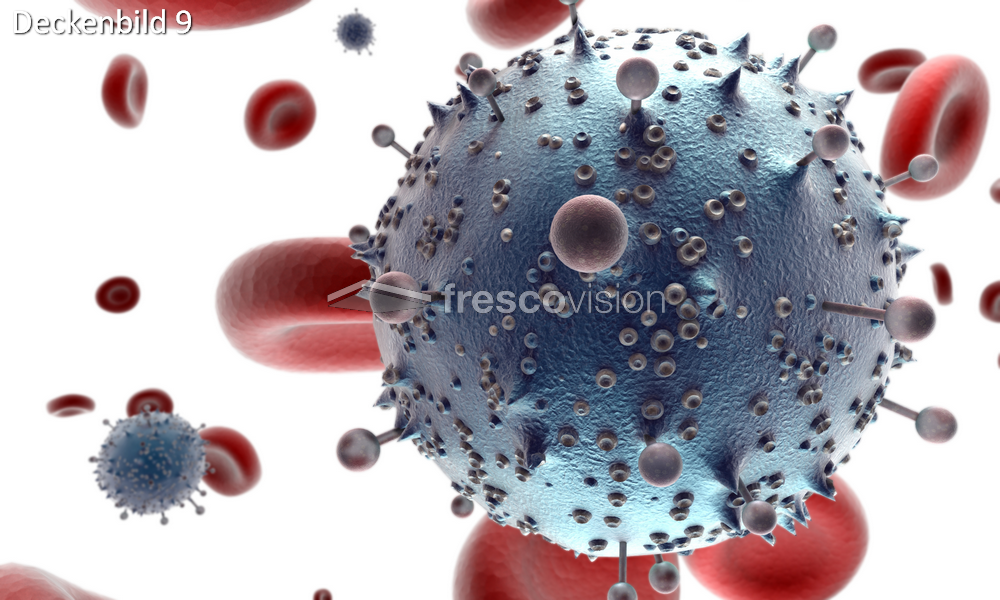 Virus Deckenbild 9