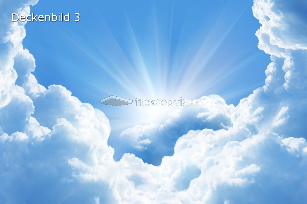 Deckenbild 3 Wolken