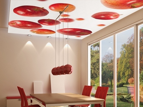 Beleuchtetes Deckenbild für die Küche oder Esszimmer