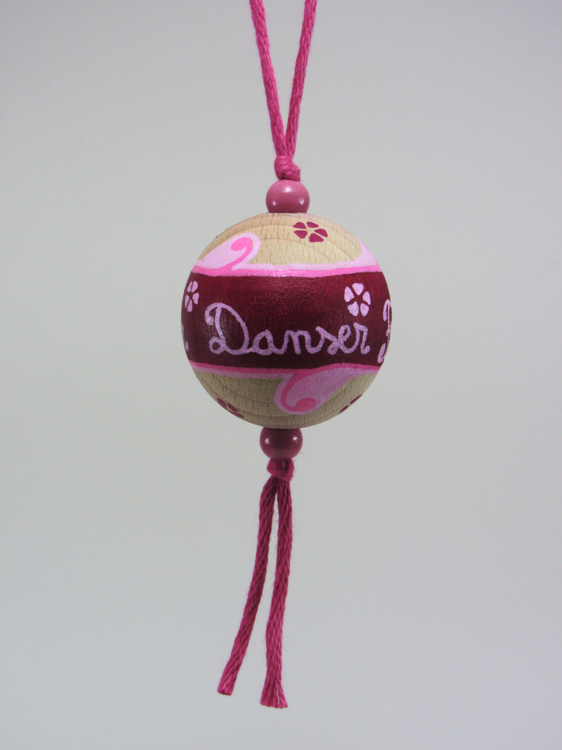 Boule fuchsia DANSER CHANTER FÊTE (fuchsia/rose) - Le Chaton et sa Poulette