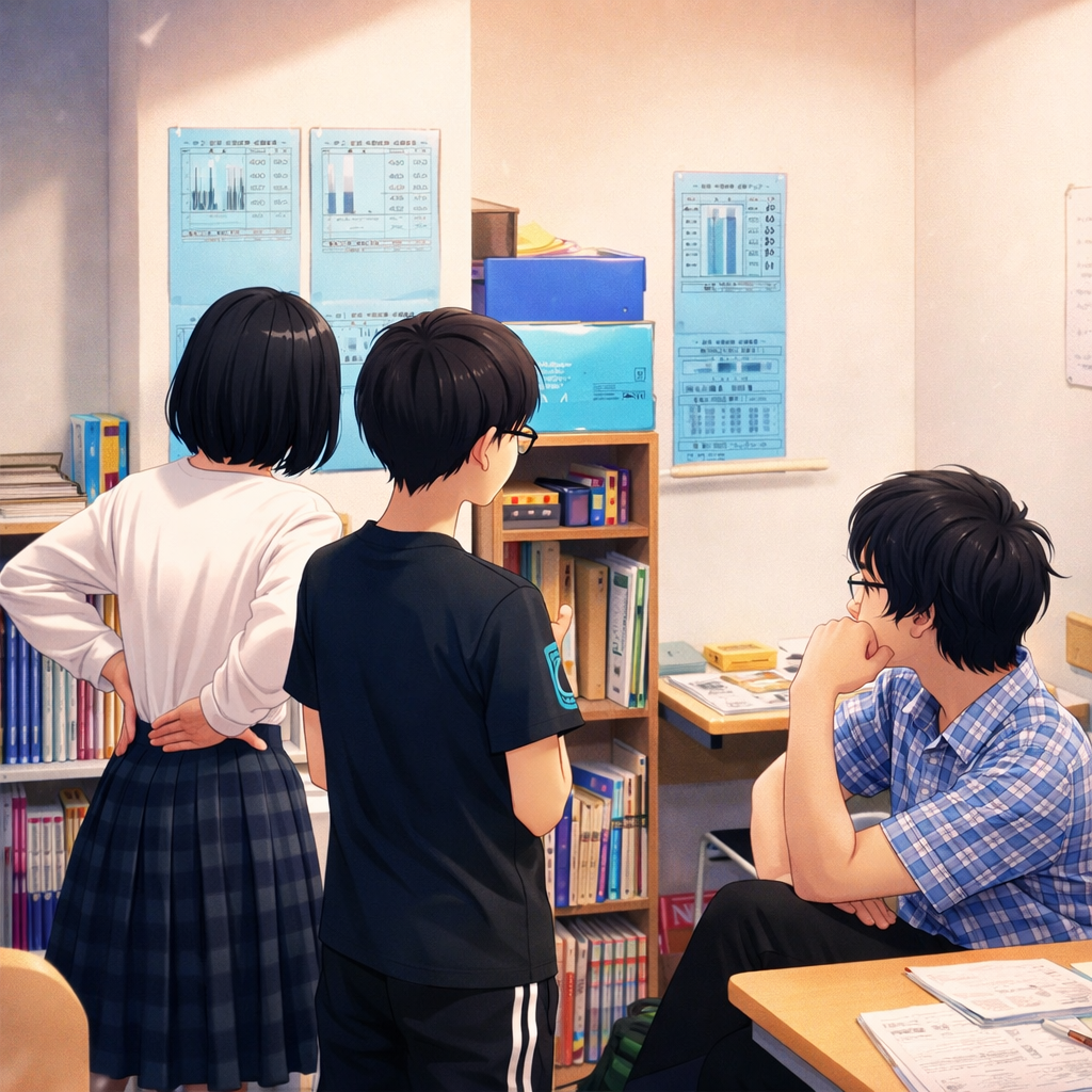 (個別指導) 順位表で自分の位置を知る