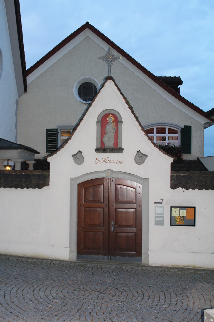 Eingang zum Kloster St. Katharina Wil