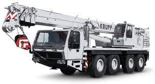 Krupp KMK 4070 Truck Crane