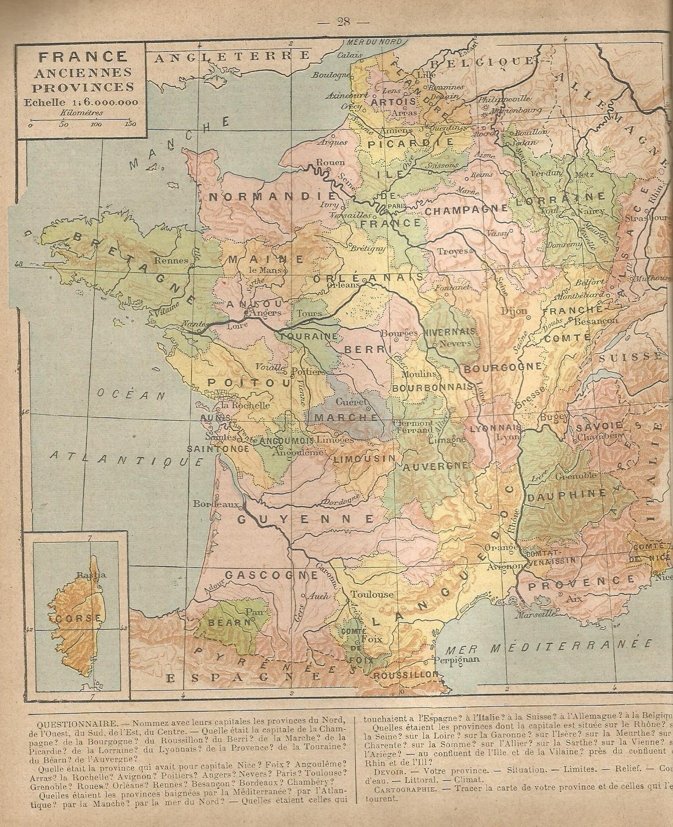 Des anciennes provinces au départements (1477-1789). - Le Bassin Minier