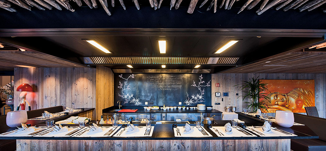 Sky Restaurant „Teppanyaki“ - Quellenhof - St. Martin - S. Martino - Ristorante - Albergo - Gourmet Südtirol