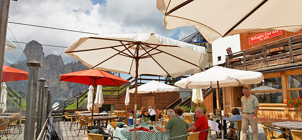 Rifugio Col Alt Hütte Corvara Alta Badia Gourmet Südtirol