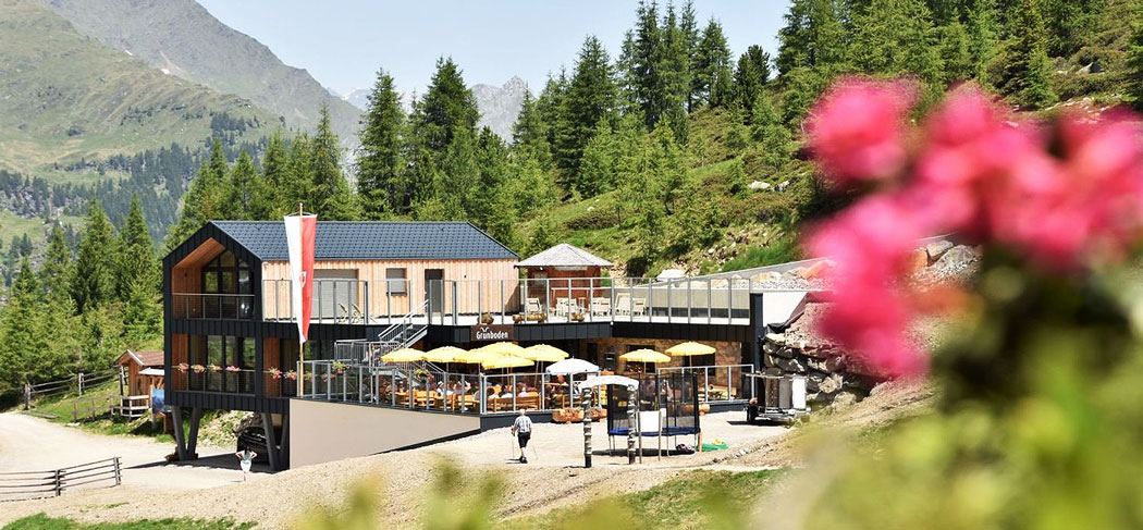 Grünboden Hütte Rifugio Pfelders Plan Gourmet Südtirol