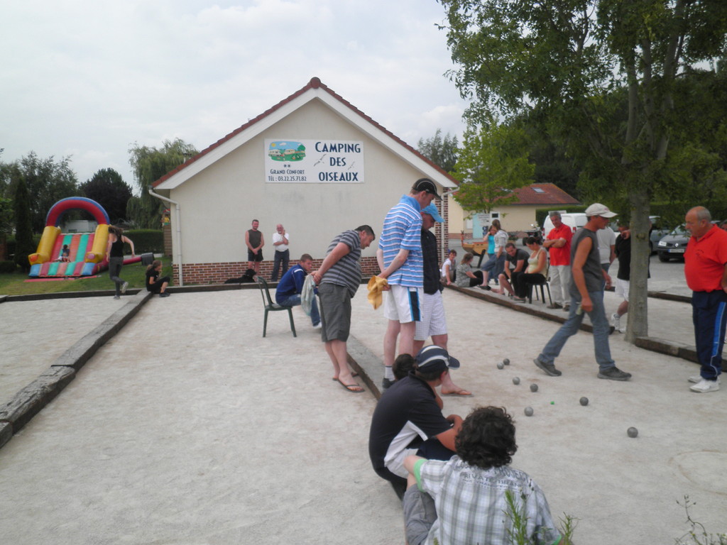 Le 3ème jour : Concours de pétanque