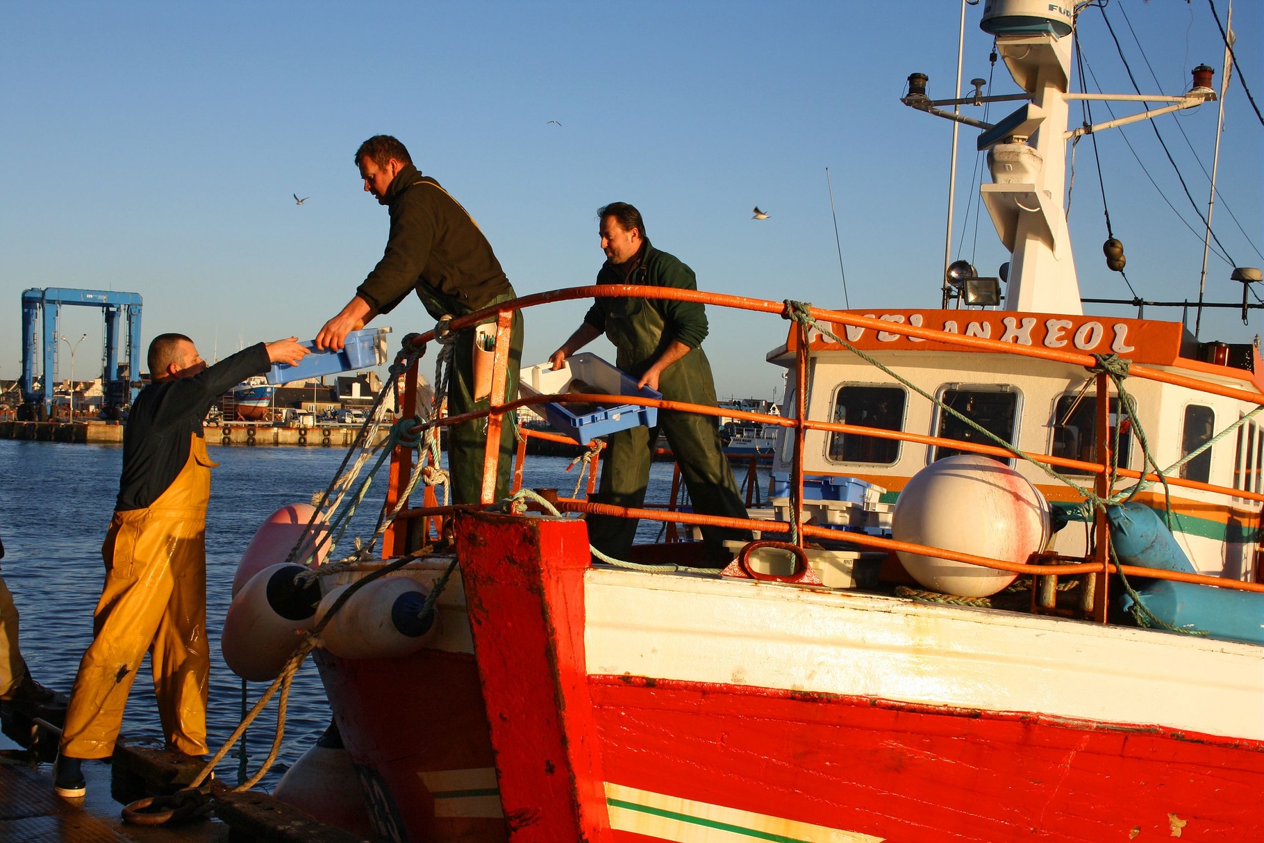 Retour de pêche 