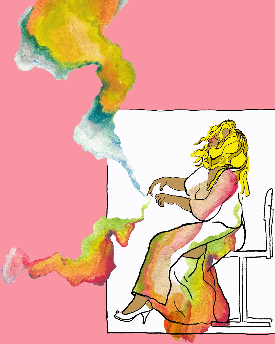 Illustration für die Aktionstage des Proberaums, August 2025