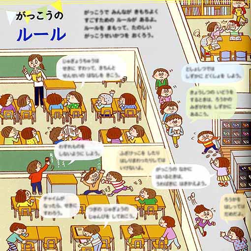 児童書　金の星社　がっこうたんけん　しょうがっこうだいずかん