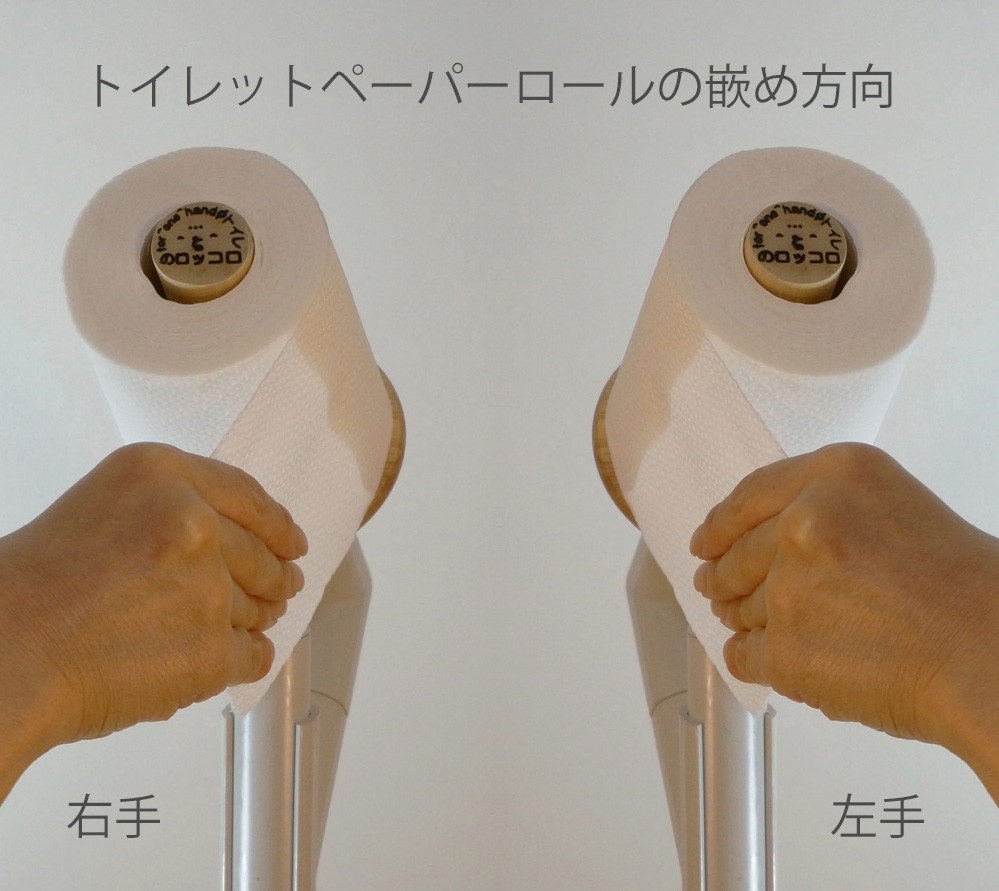 ロッコロ:片手用トイレットペーパーホルダー 片手で切れる片手でたためる:【麓香路】のロッコロ ロッコロ:片手用トイレットペーパーホルダー 片手で切れる片手でたためる:【麓香路】のロッコロ