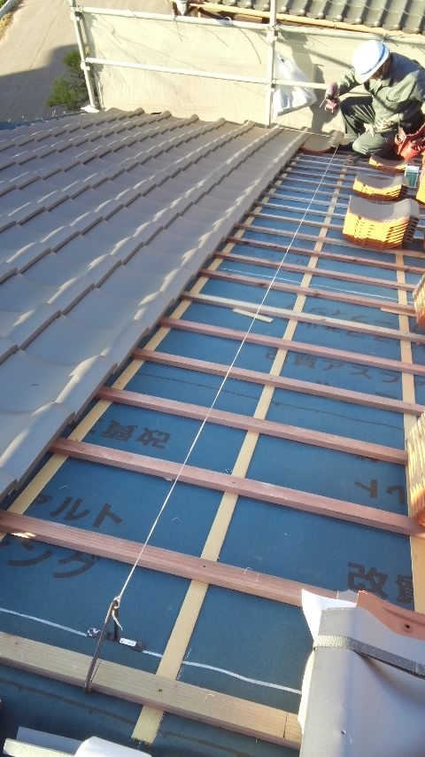 真剣に作業中です。
