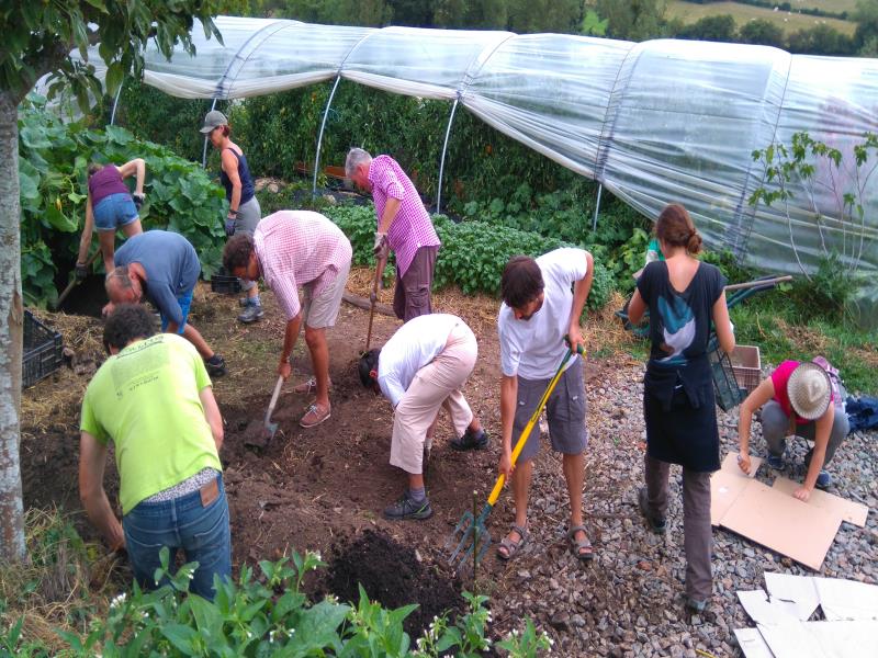 Formation permaculture en groupe