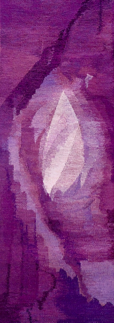 Gobelin, 42 x 194 cm, Wolle und Seide auf Leinen