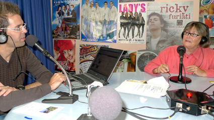 Fotogalerie © L.W.S. Radiointerview auf Spanisch mit Yeroy Nuez Santana und Maria Graf zum Thema Deutsch-Kanarische Freundschaft.