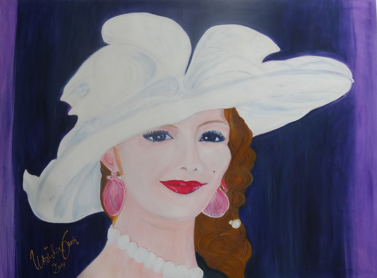 Beauty            (Technik: Öl       Leinwand: 1,20 m X 90 cm  X 2,5 cm )