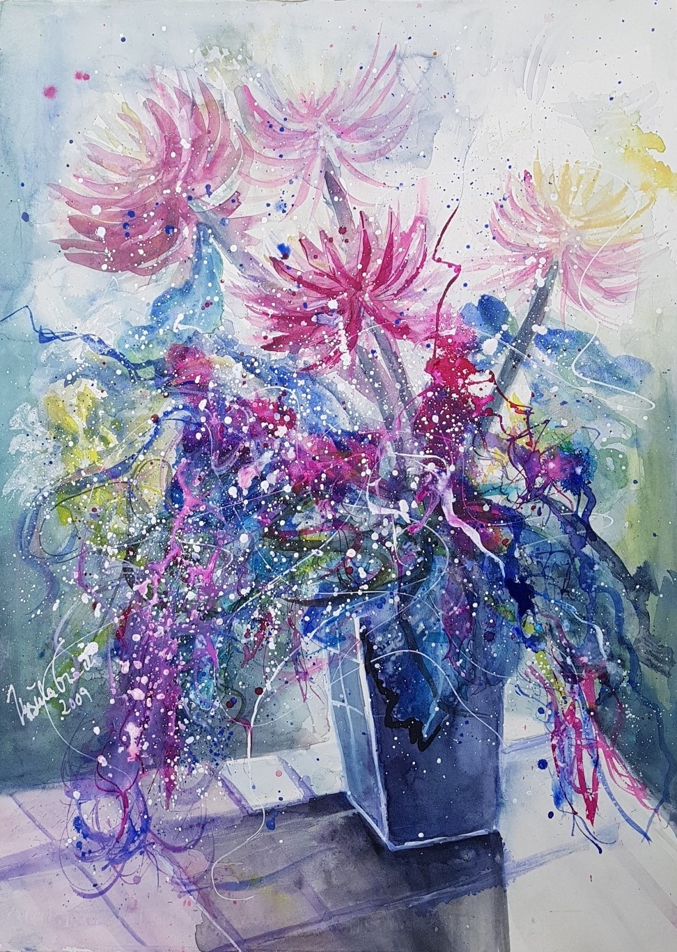 "Simply the best"  Painting  56 W x 76 H x 0.3 D cm