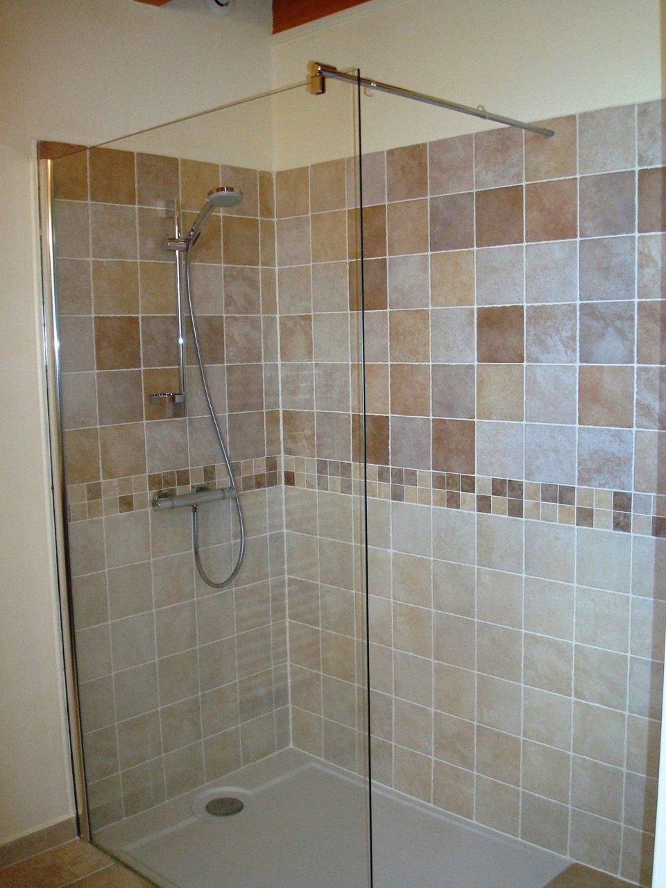 Salle de bain : douche à l'Italienne