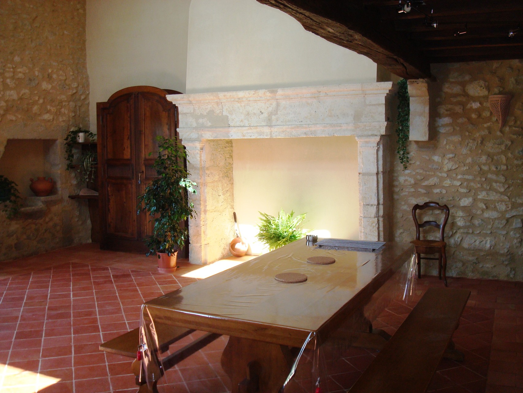 Salon : coin repas