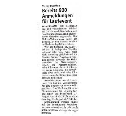 Nordsee zeitung bremerhaven bekanntschaften