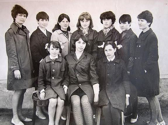 Школьная танцевальная группа 1969 год
