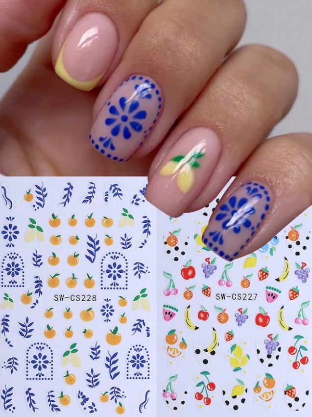 Stickers pour ongles, pour une manucure très Dolce Vita