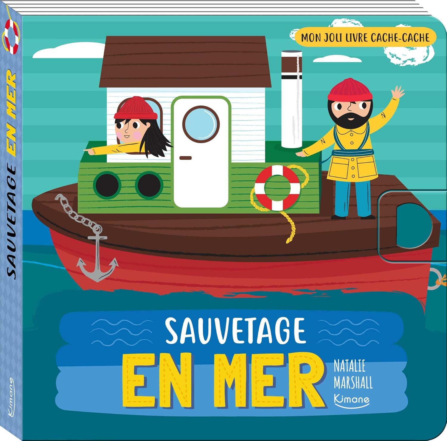 Livre cartonné Sauvetage en mer