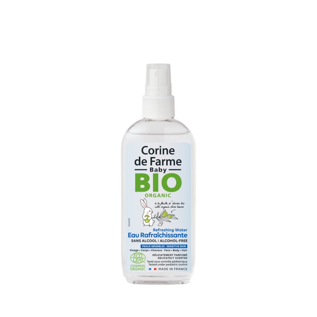 Eau rafraîchissante Bio sans alcool Corine de Farme 