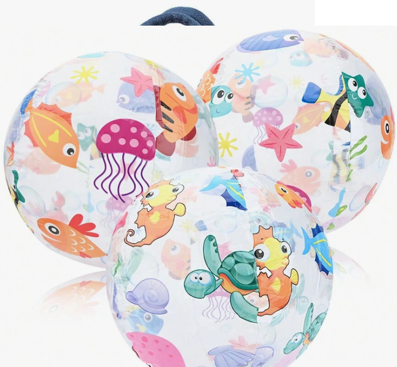 Ballon gonflable de plage