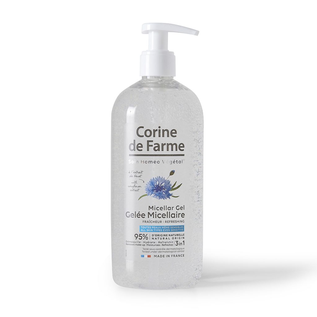 Gelée micellaire au Bleuet 
