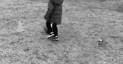 3歳3ヶ月サッカーの練習方法