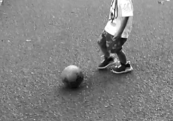 2歳11ヶ月サッカーの練習方法