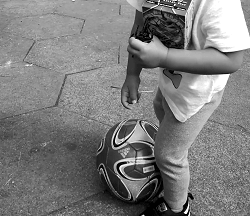 2歳11ヶ月サッカーの練習方法