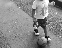 2歳11ヶ月サッカーの練習方法