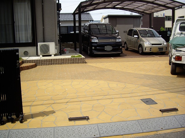 土間リメイク 名古屋 小牧 春日井 一宮のエクステリア 庭 外構の業者です スタンプコンクリートやデザインコンクリートを使用した庭 外構 エクステリアは お任せください 土間リメイク 名古屋 小牧 春日井 一宮のエクステリア 庭 外構の業者です スタンプコンクリートやデザインコンクリートを使用した庭 外構 エクステリアは お任せください