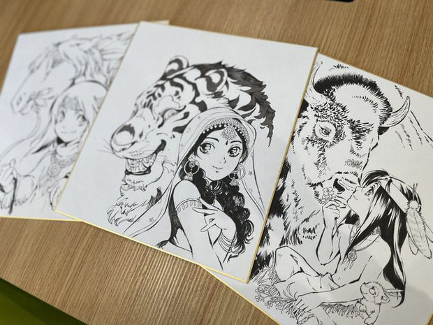 Japan Comic Art Expo2023 5月20日・21日両日 オリジナル作品で参加しました。