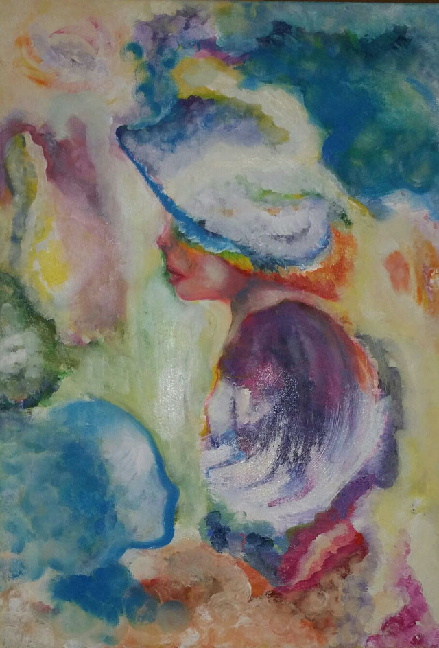 Mädchen, 70 x 50 cm