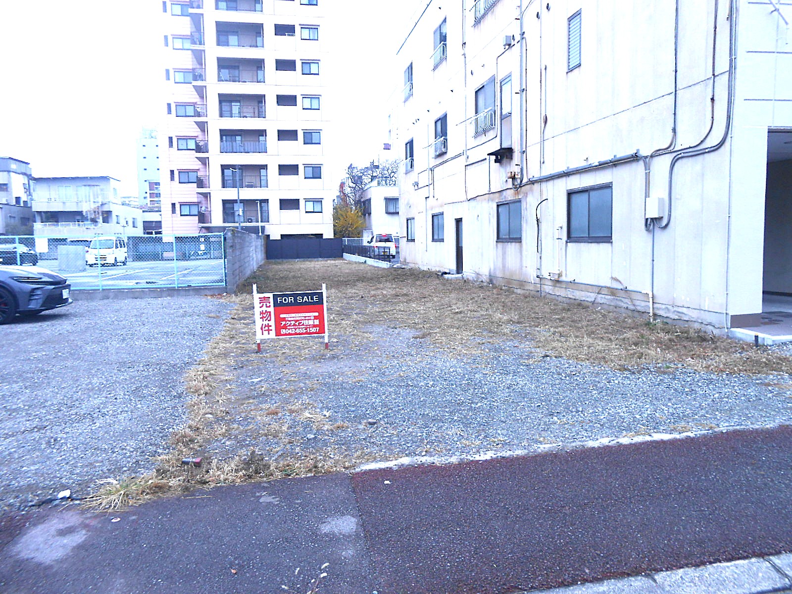 甲府市中央4丁目売地　【事業向き】