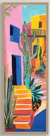 impression pvc encadrement caisse americaine bois paysage coloré moderne tendance design flashy tonique mexique evasion mini idee cadeau deco mariage anniversaire paque noel fete des mere pere grand mere portrait marine bateau fleurs 