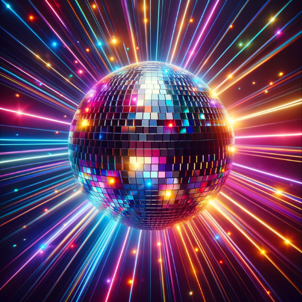 Hintergrund "Disco"