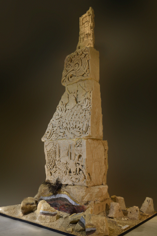 Le Grand Ange ou le Château de Maître Eckhart (détail)