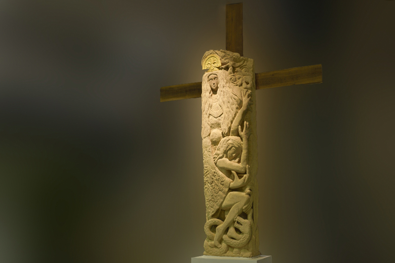 La Vierge noire - Haut. 350 cm