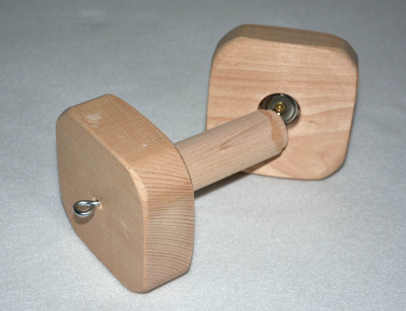 dumbbell with wood centre K9 PROFI / PRIDE