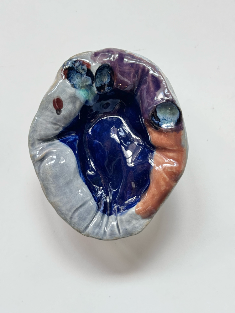 #3 | Paperclay, Glazuur (wandsculptuur) 